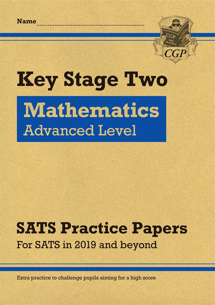 Sat papers. CGP books. Practice paper 2. Target your Math 6.