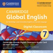 Cambridge Global English Stage 7 Cambridge Elevate Digital Classroom Access Card (1 Year) - фото 10874