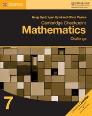 Cambridge Checkpoint Mathematics Challenge 7 - фото 10905