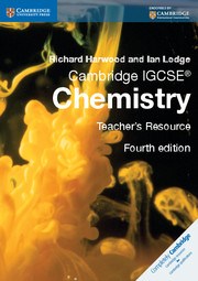 Cambridge IGCSE™ Chemistry Teacher Resource CD-ROM - фото 11008