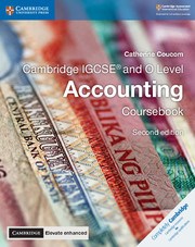 Cambridge IGCSE™ and O Level Accounting Coursebook with Cambridge Elevate enhanced edition (2Yr) - фото 11061