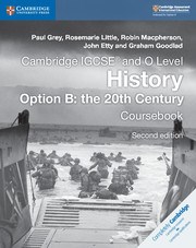 Cambridge IGCSE™ and O Level History Coursebook Option B: the 20th Century - фото 11065