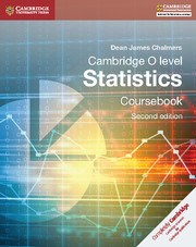 Cambridge O Level Statistics Coursebook - фото 11106