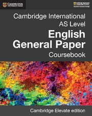 Cambridge International AS Level English General Paper Coursebook Cambridge Elevate Edition (1 Year) - фото 11123
