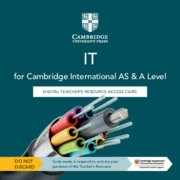 Cambridge International AS & A Level IT Cambridge Elevate Teacher's Resource Access Card - фото 11227