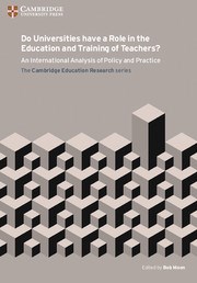 Do Universities have a Role in the Education and Training of Teachers? - фото 11435