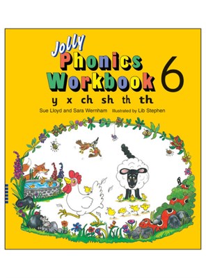 Jolly Phonics Workbook 6 - фото 11674
