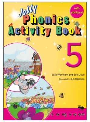 Jolly Phonics Activity Book 5 - фото 11719