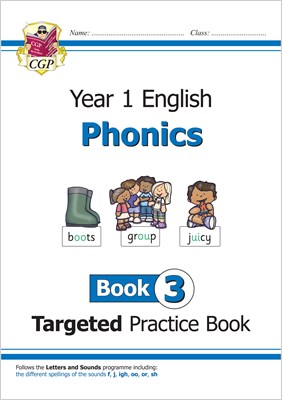 KS1 English Targeted Practice Book: Phonics - Year 1 Book 3 - фото 11871