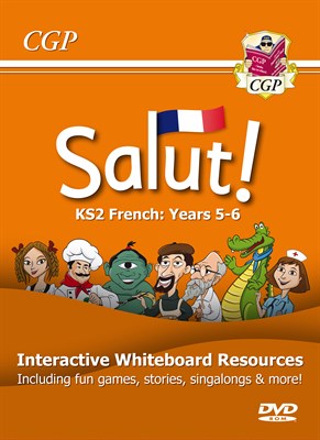 Salut! KS2 French Interactive Whiteboard Resources - Years 5-6 (DVD-ROM) 9781782944256 - фото 11878