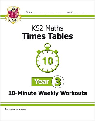 KS2 Maths: Times Tables 10-Minute Weekly Workouts - Year 3 9781782948674 - фото 12001