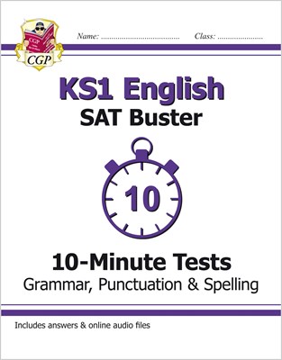 KS1 English SAT Buster 10-Minute Tests: Grammar, Punctuation & Spelling (for the 2019 tests) 9781782947066 - фото 12055