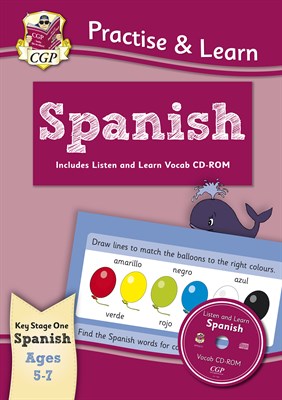 Curriculum Practise & Learn: Spanish for Ages 5-7 - with vocab CD-ROM 9781847629968 - фото 12073