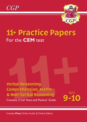 11+ CEM Practice Papers - Ages 9-10 (with Parents' Guide & Online Edition) - фото 12087