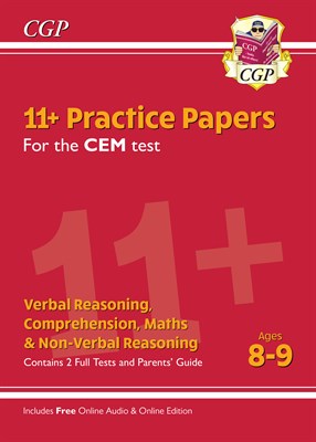 11+ CEM Practice Papers - Ages 8-9 (with Parents' Guide & Online Edition) - фото 12088