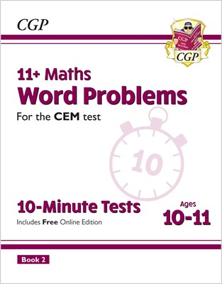 11+ CEM 10-Minute Tests: Maths Word Problems - Ages 10-11 Book 2 (with Online Edition) - фото 12125