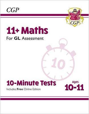 11+ GL 10-Minute Tests: Maths - Ages 10-11 (with Online Edition) - фото 12129