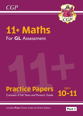 11+ GL Maths Practice Papers: Ages 10-11 - Pack 1 (with Parents' Guide & Online Edition) - фото 12132