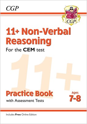 11+ CEM Non-Verbal Reasoning Practice Book & Assessment Tests - Ages 7-8 (with Online Edition) - фото 12135