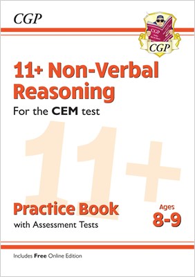 11+ CEM Non-Verbal Reasoning Practice Book & Assessment Tests - Ages 8-9 (with Online Edition) - фото 12136