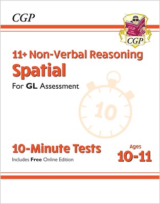 11+ GL 10-Minute Tests: Non-Verbal Reasoning Spatial - Ages 10-11 (with Online Edition) - фото 12152