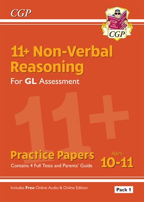 11+ GL Non-Verbal Reasoning Practice Papers: Ages 10-11 Pack 1 (inc Parents' Guide & Online Ed) - фото 12153