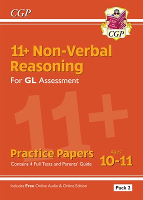 11+ GL Non-Verbal Reasoning Practice Papers: Ages 10-11 Pack 2 (inc Parents' Guide & Online Ed) - фото 12154