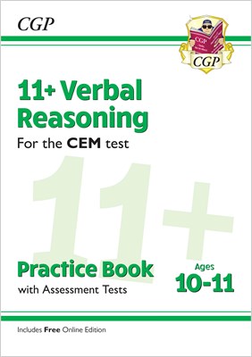 11+ CEM Verbal Reasoning Practice Book & Assessment Tests - Ages 10-11 (with Online Edition) - фото 12164