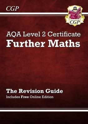 AQA Level 2 Certificate in Further Maths - Revision Guide (with online edition) (A^-C course) - фото 12270
