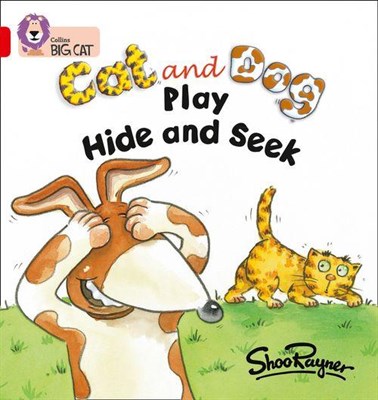 Collins Big Cat — Cat And Dog Play Hide And Seek: Band 02a/red A - фото 14134