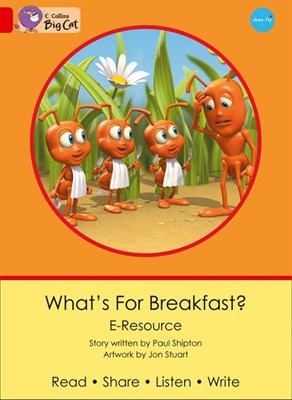 Collins Big Cat Eresources — What’s For Breakfast?: Band 02b/red B - фото 14923