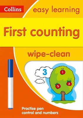 First Counting Age 3-5 Wipe Clean Activity Book - фото 15032