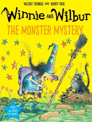 Winnie And Wilbur: The Monster Mystery Pb And Cd 9780192766953 - фото 15394