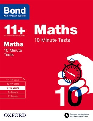 Bond 11+ 10 Minute Tests Maths 9-10 Yrs 9780192740588 - фото 16091