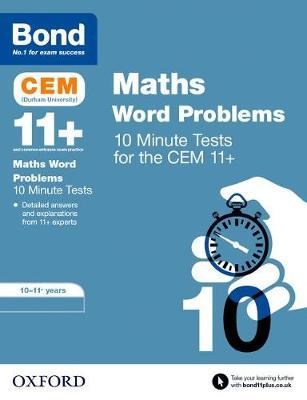 Bond 11+ Cem Maths Word Problems 10m Tests:10-11 - фото 16148