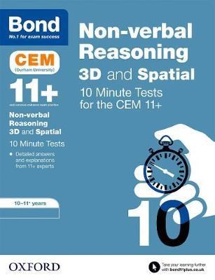 Bond 11+ Cem Maths 3d And Spatial 10m Tests:10-11 - фото 16150