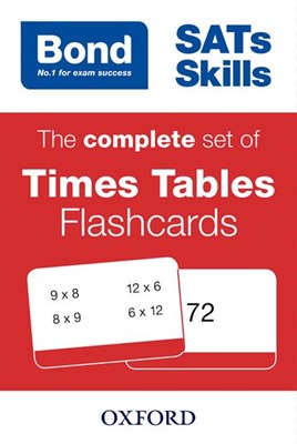 Bond Sats Skills Times Tables Flashcards - фото 16178