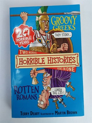 The Groovy Greeks and the Rotten Romans (Horrible Histories Collections) Paperback - фото 16315