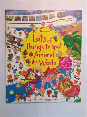 Lots of Things to Spot Around the World (Young Searches) Paperback 9781409557494 - фото 16567