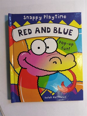 Snappy Playtime Red & Blue Hardcover - фото 16591