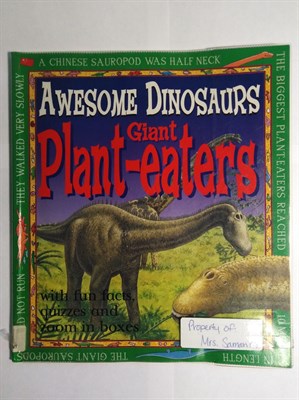 Awesome Dinosaurs: Giant Plant Eaters - фото 16655