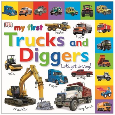 My First Trucks and Diggers Let's Get Driving - фото 17586