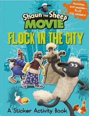 Shaun the Sheep Movie - Flock in the City Sticker Activity Book - фото 18667