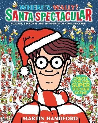 Wheres Wally? Santa Spectacular • Sticker Book 9781406378634 - фото 18772