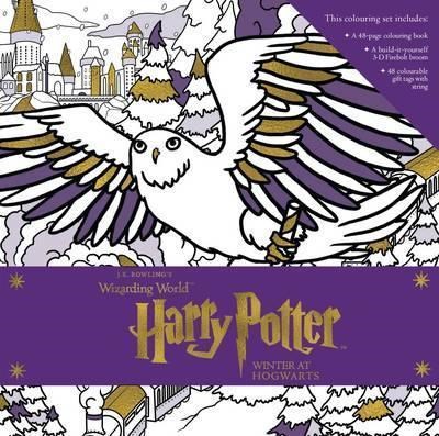 Harry Potter: Winter at Hogwarts: A Magical Colouring Set - фото 18801