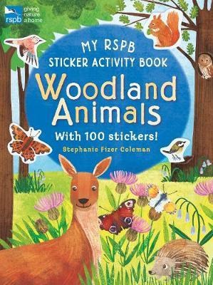 My RSPB Sticker Activity Book: Woodland Animals - фото 19497