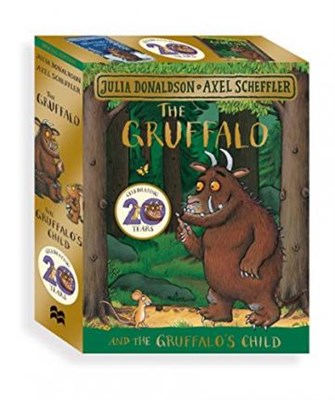 The Gruffalo and the Gruffalo's Child Board Book Gift Slipcase 9781509894444 - фото 23176