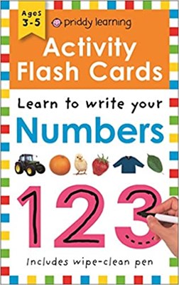 Wipe Clean Flash Cards: Numbers 9781783417773 - фото 23278