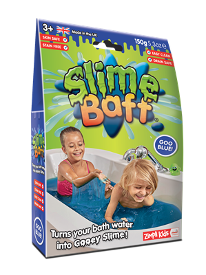 Набор для купания детей "Slime Baff": порошок "Липкий Синий" - фото 23999