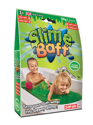 Набор для купания Slime Baff (слизь) зеленый - фото 24000